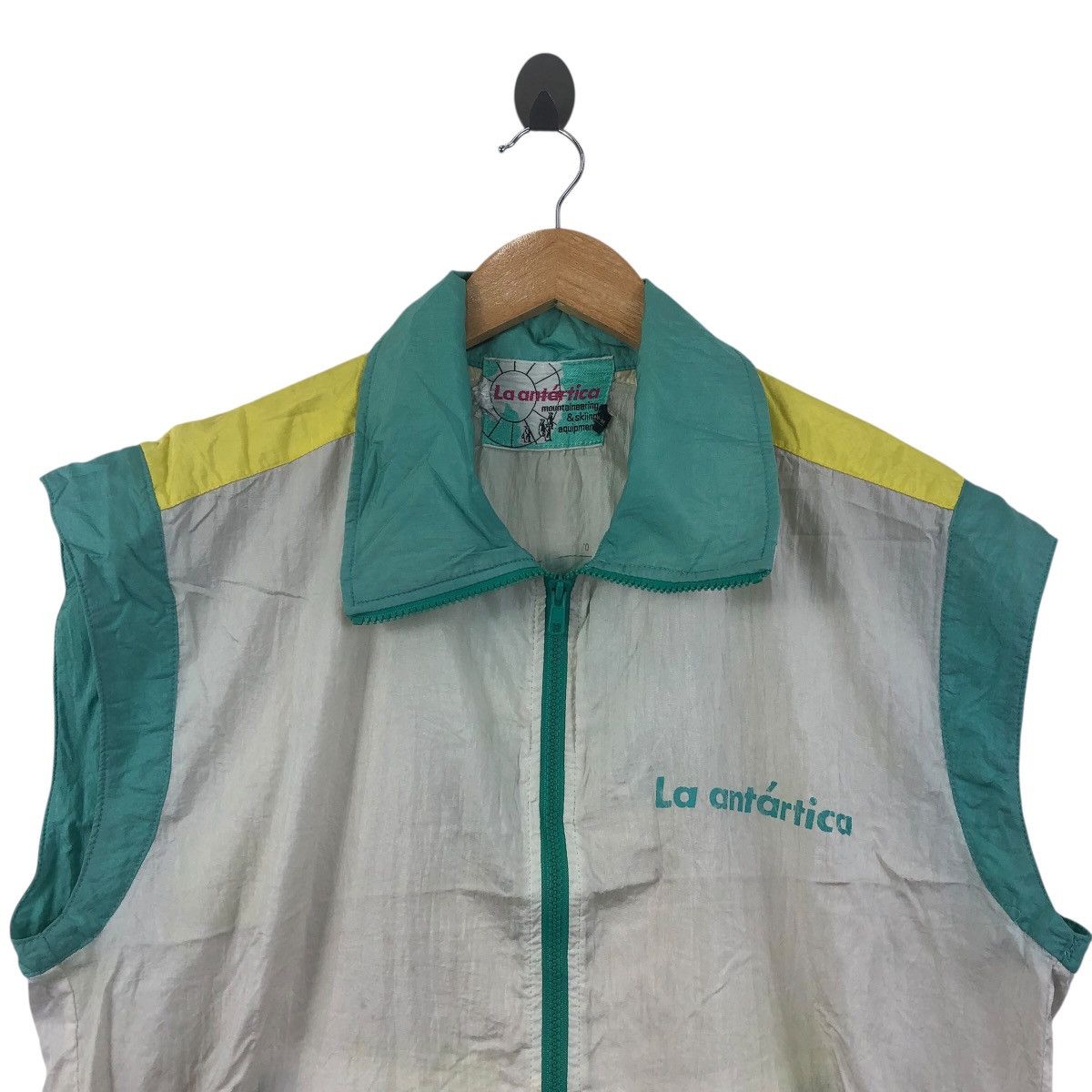Vintage L’ANTARTICA SKI Tournament Windbreaker Jacket Size US L / EU 52-54 / 3 - 3 Thumbnail