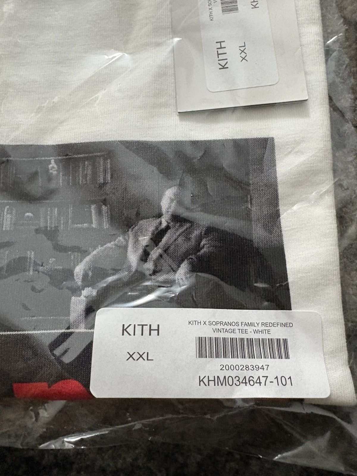 Kith Kith x The Sopranos Family Redefined Vintage Tee White Size US XXL / EU 58 / 5 - 4 Thumbnail
