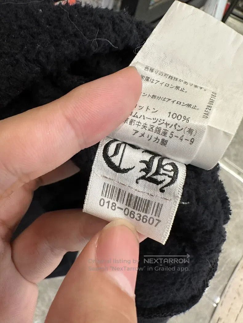Chrome Hearts CHROME HEARTS Size XL Vine arm USA Sanskrit black zipper ho Size US XL / EU 56 / 4 - 8 Thumbnail