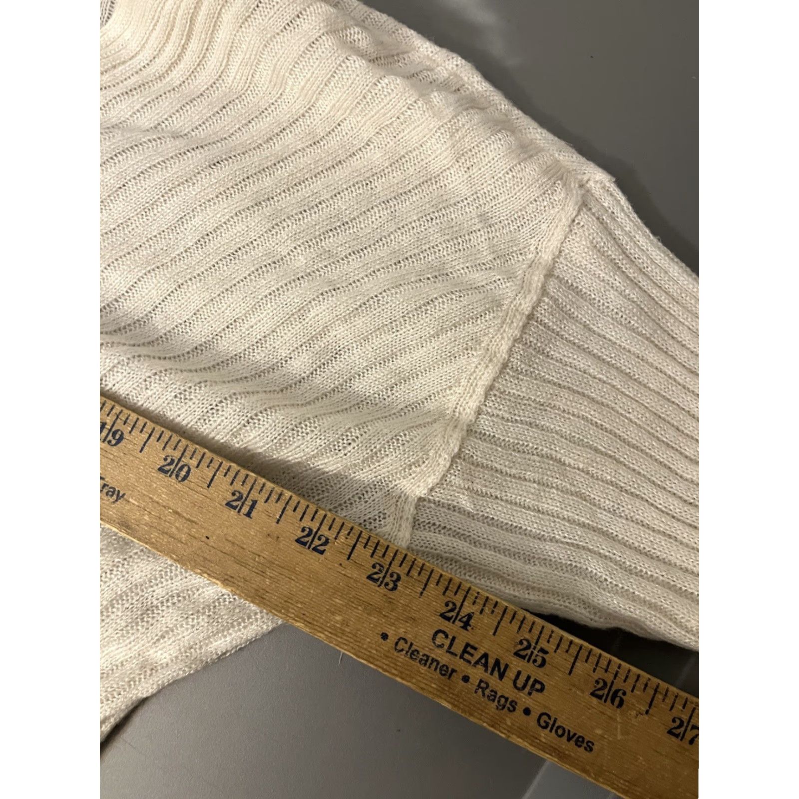Calvin Klein VINTAGE Calvin Klein Sweater Women Small White Acrylic Knitted Pullover Oversized 90s Classic Size S / US 4 / IT 40 - 6 Thumbnail