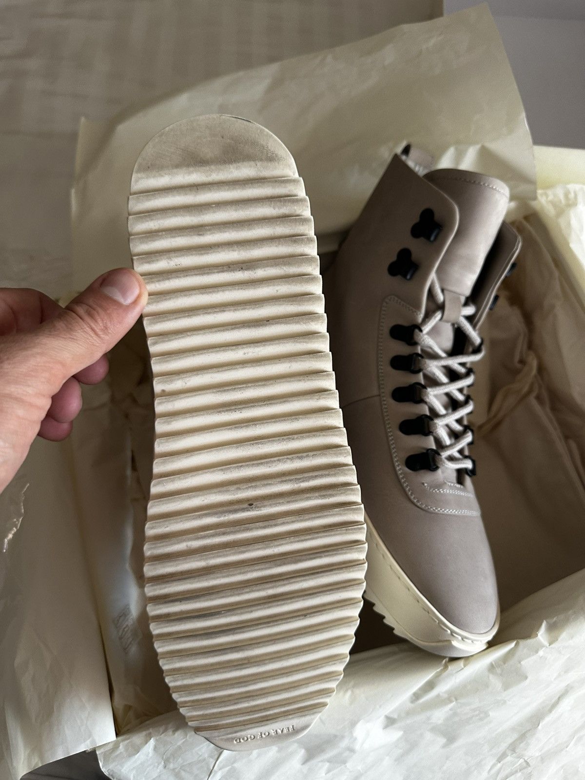Fear of God 5th collection hiker sneaker Size US 9.5 / EU 42-43 - 8 Thumbnail