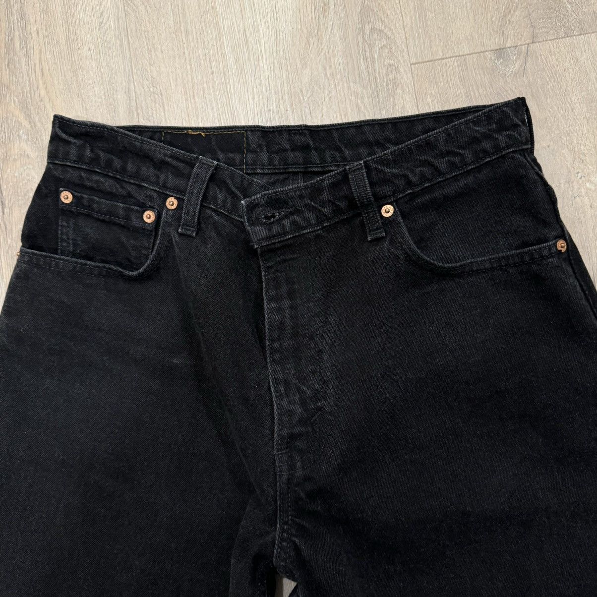 Levi's × Levi's Vintage Clothing Vintage 90s 550 Levi's Black Denim Pants Size US 34 / EU 50 - 1 Thumbnail