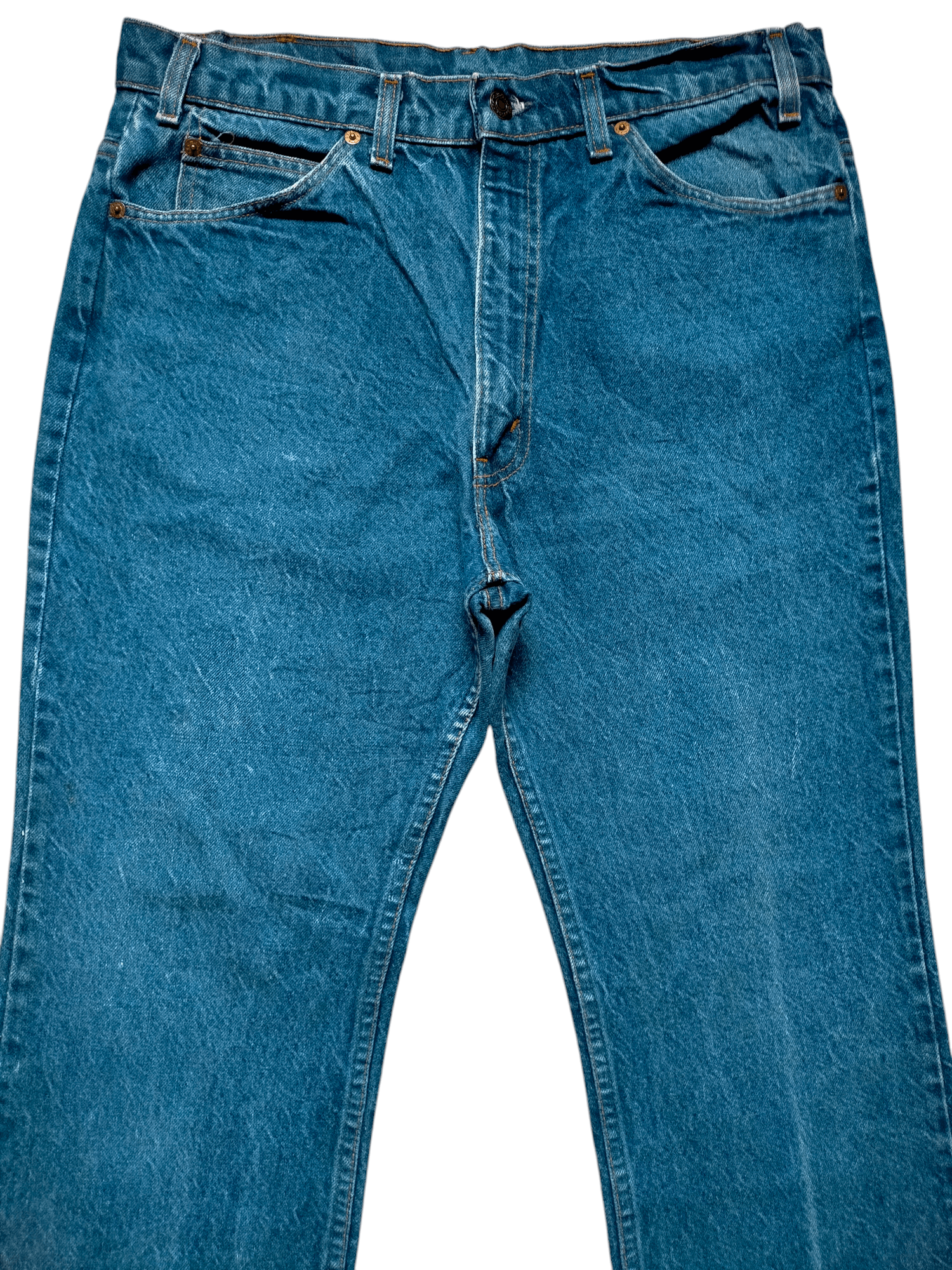 Levi's Vintage 80s Levis 517 Flare Jeans Boot Cut Denim Size US 34 / EU 50 - 3 Thumbnail