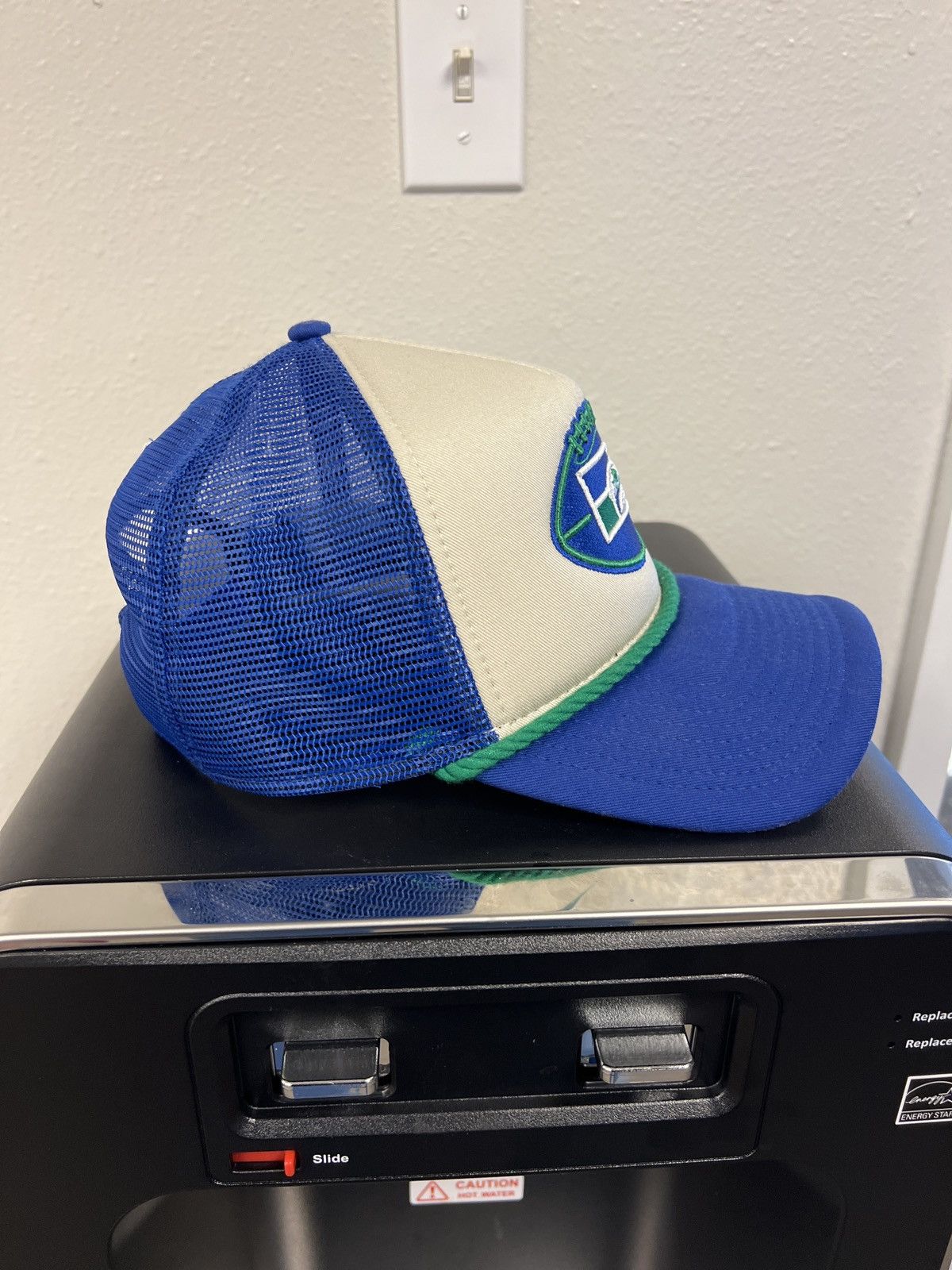New Era Seahawks 2024 Sideline History A-Frame Trucker Hat Size ONE SIZE - 2 Thumbnail