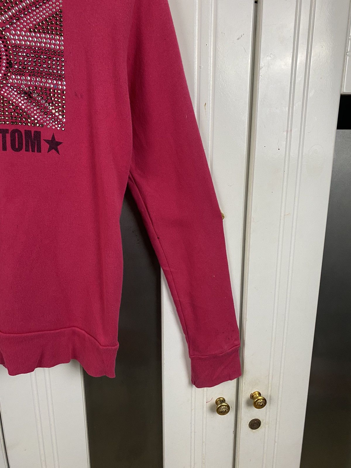 Vintage Vintage Rad Custom Rock & Bike Hoodie Pink Size M / US 6-8 / IT 42-44 - 5 Thumbnail