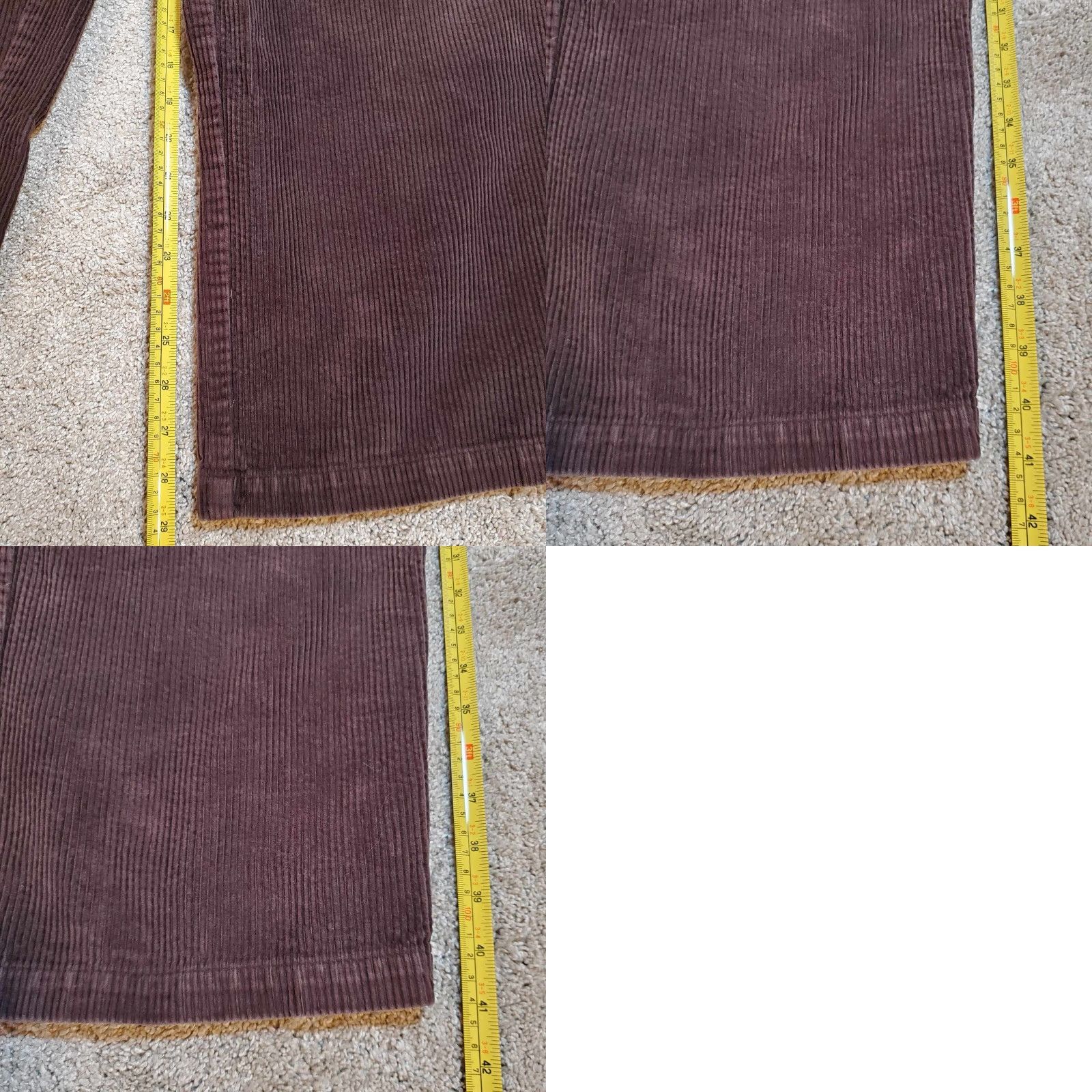 Pendleton Pendleton Mens Pants 36 Corduroy Chino Pleated Front Straight Leg Belt Loops Regular Inseam 29 Multicolor Cotton Blend Corduroy Men's Style: Chino Size US 36 / EU 52 - 8 Thumbnail