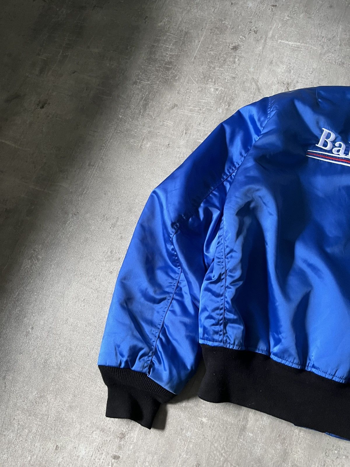 Balenciaga Balenciaga political campaign bomber jacket blue Size US M / EU 48-50 / 2 - 2 Thumbnail