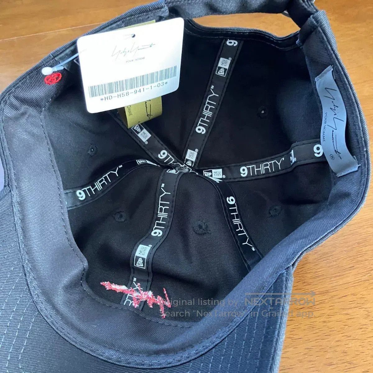 Yohji Yamamoto Yohji Yamamoto New Era Red Cap. Size ONE SIZE - 5 Thumbnail