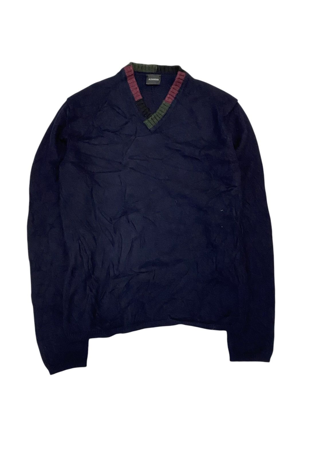 Jil Sander 1990s Jil Sander wool neck multicolor Size US XS / EU 42 / 0 - 1 Thumbnail
