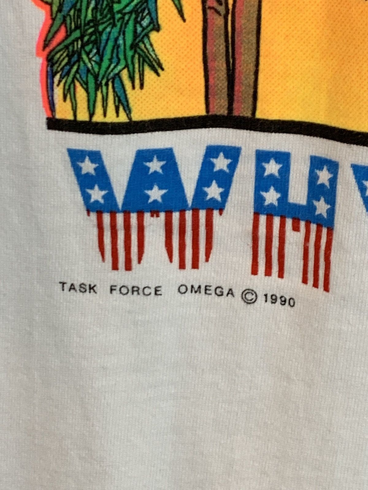 Vintage *RARE* Vintage 1990 God Has Not Forsaken POW Vietnam T-Shirt Size US M / EU 48-50 / 2 - 8 Thumbnail