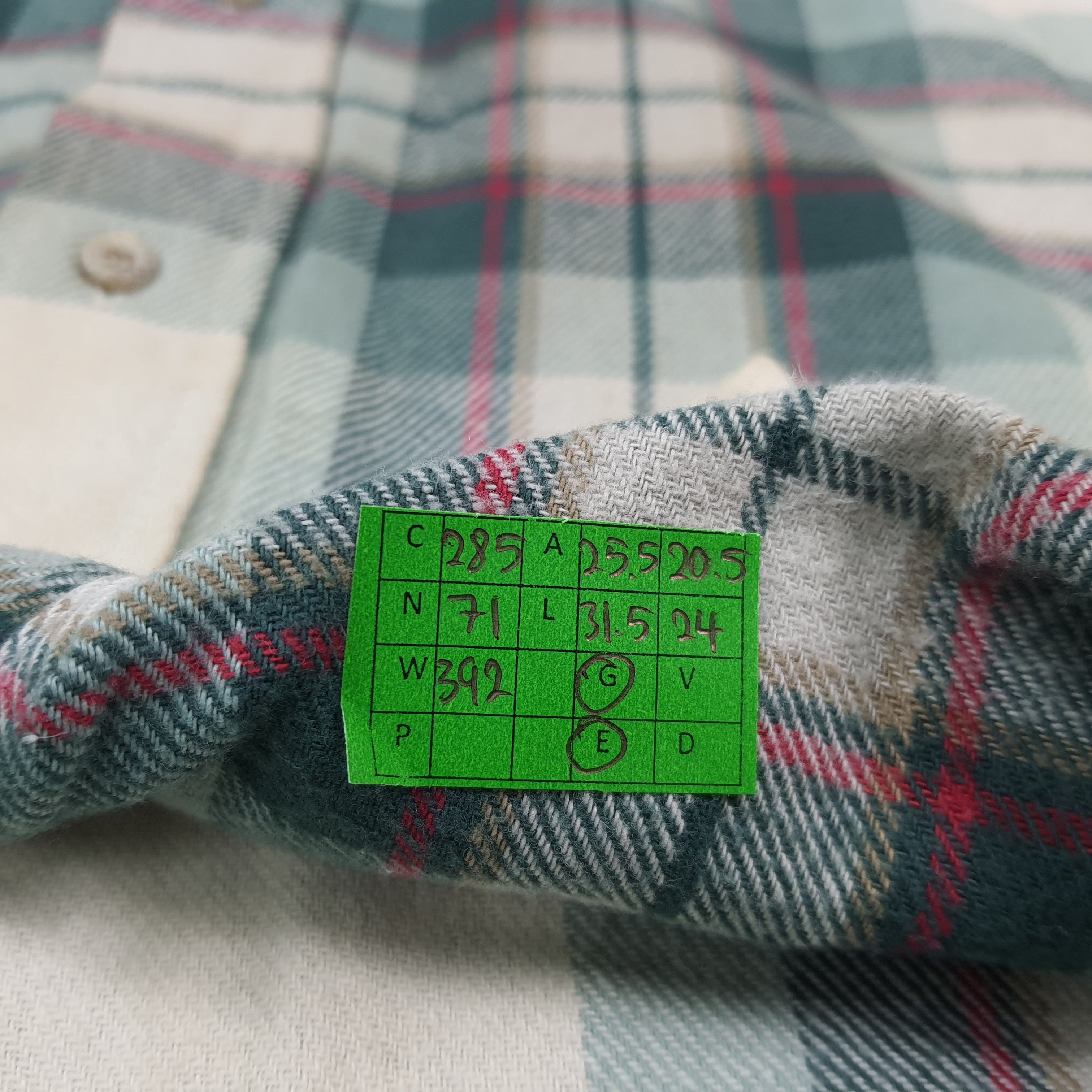 Lacoste Vintage Chemise Lacoste Flannel Button Up Shirt C285N71 Size US XL / EU 56 / 4 - 8 Thumbnail