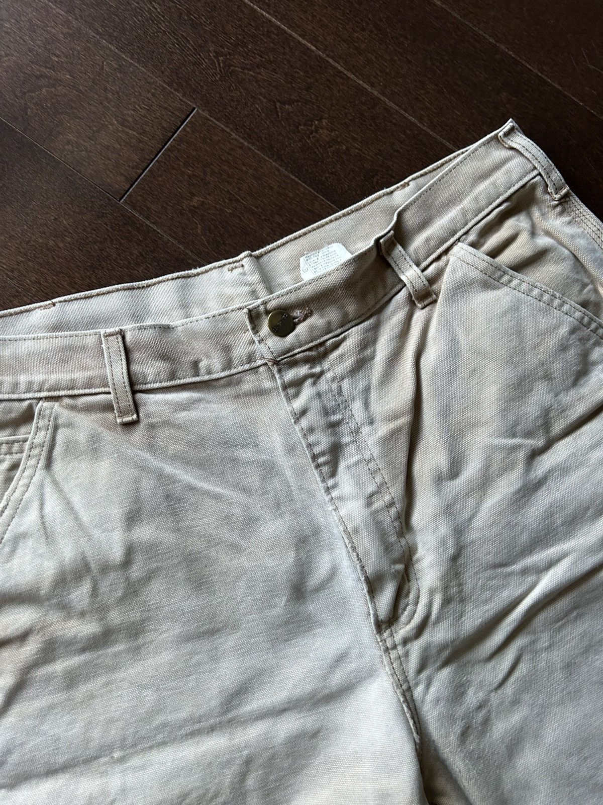 Carhartt Carhartt Vintage Distressed Carpenter Workwear Shorts Size US 34 / EU 50 - 6 Thumbnail
