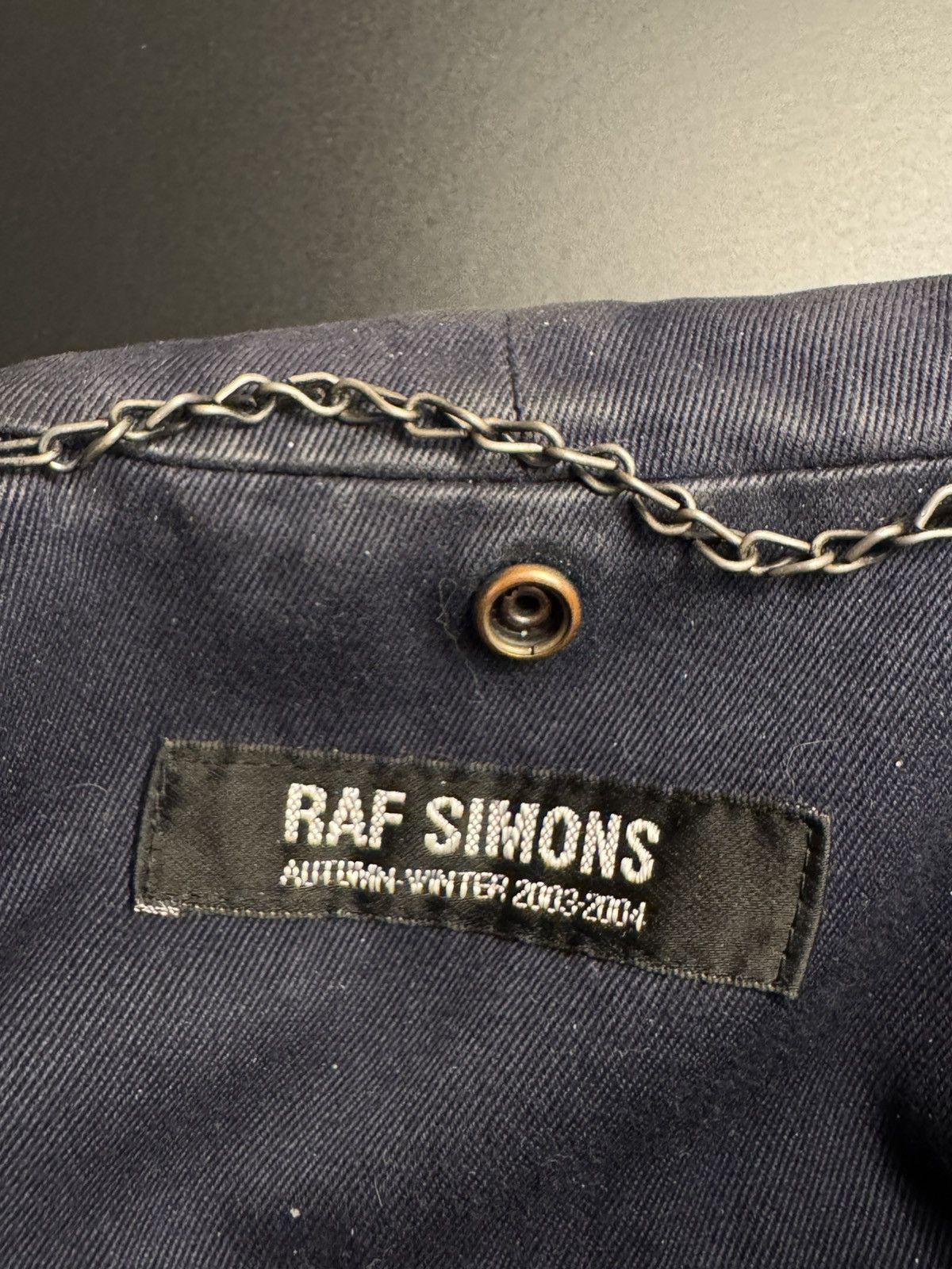 Raf Simons Raf Simons AW03 Closer Unknown Pleasures Fishtail Parka Size US M / EU 48-50 / 2 - 11 Thumbnail