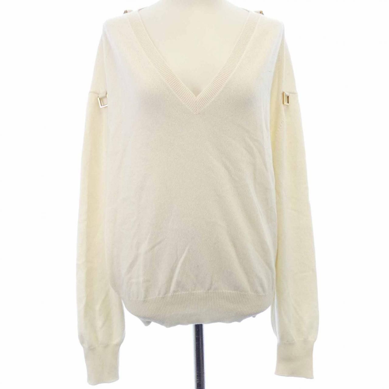 Louis Vuitton Louis Vuitton Louis Vuitton Cashmere Knit Textile Tops FNKL84TL8 DUTY FREE for USA Size ONE SIZE - 1 Thumbnail