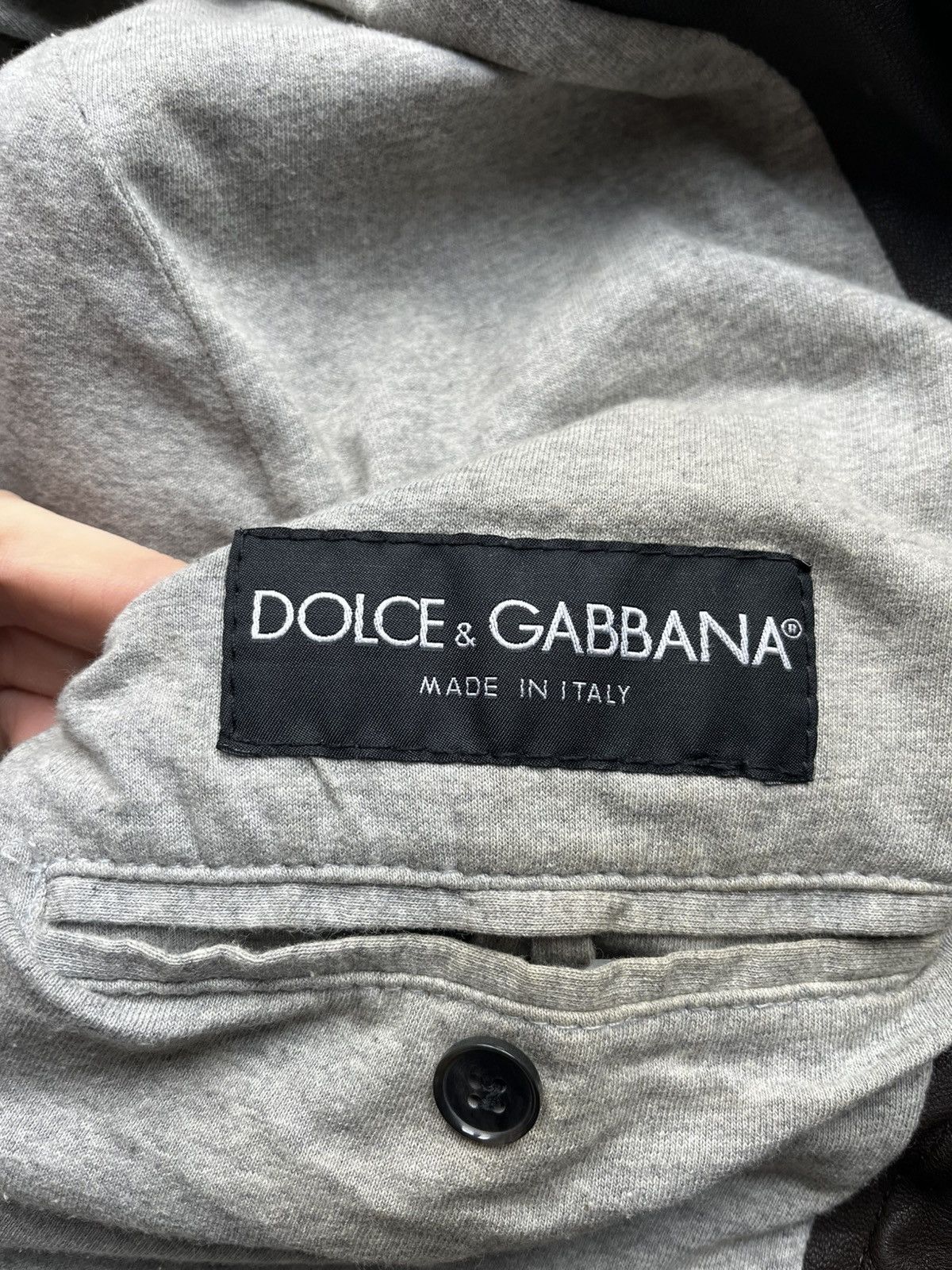Dolce & Gabbana Dolce & Gabbana AW 2003 Denim Jacket - Faded Blue Size US L / EU 52-54 / 3 - 10 Thumbnail