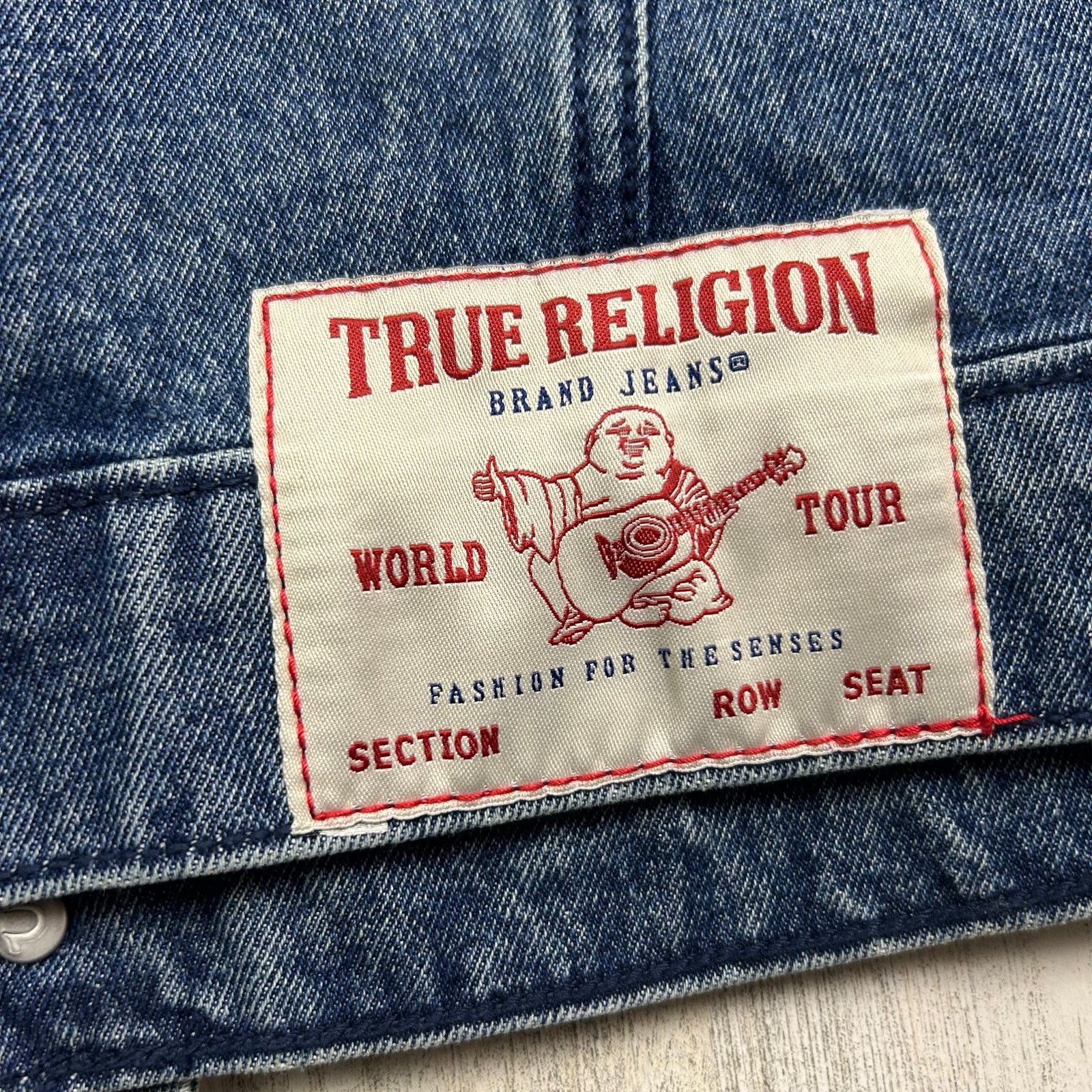 True Religion True Religion Jesse Denim Trucker Jacket Size M / US 6-8 / IT 42-44 - 6 Thumbnail