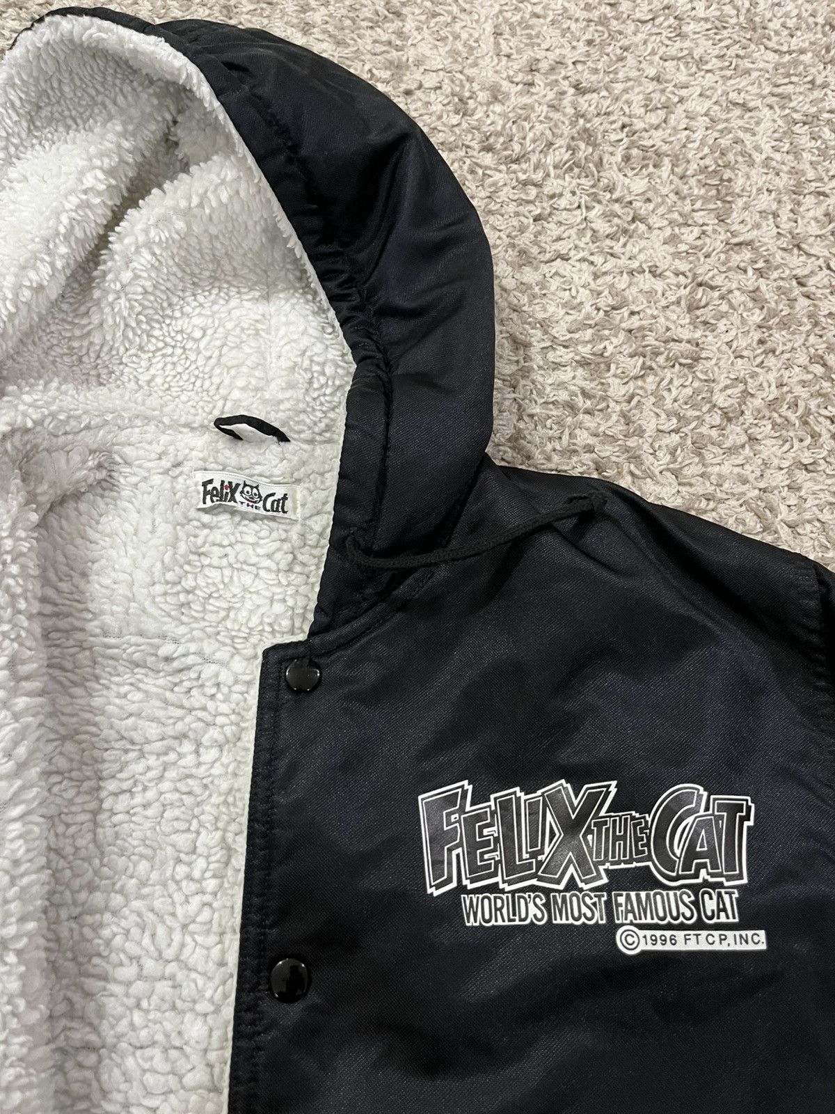 Felix × Vintage Vintage 1996 Felix the Cat FTCP Inc. Jacket Size US M / EU 48-50 / 2 - 4 Thumbnail