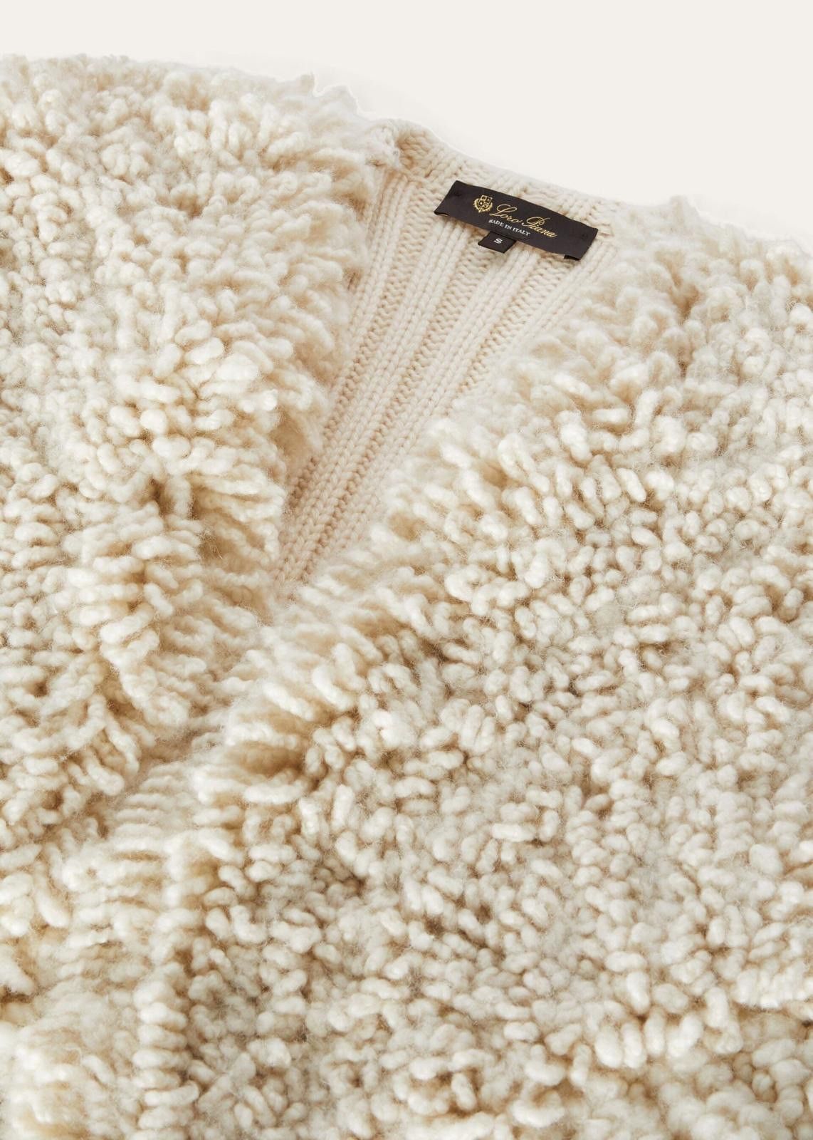 Loro Piana o1srvl11e1224 Rib-knit Cashmere Engelberg Vest in Ivory Size S / US 4 / IT 40 - 4 Thumbnail