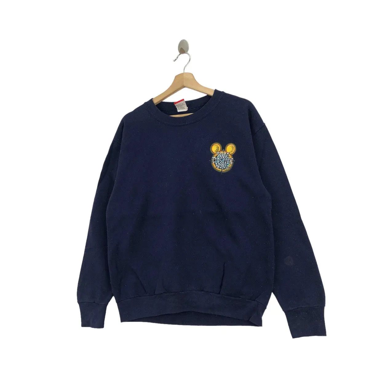 Disney Vtg 90’ WALT DISNEY WORLD Mickey Pluto Donald Sweatshirt Size L / US 10 / IT 46 - 5 Thumbnail