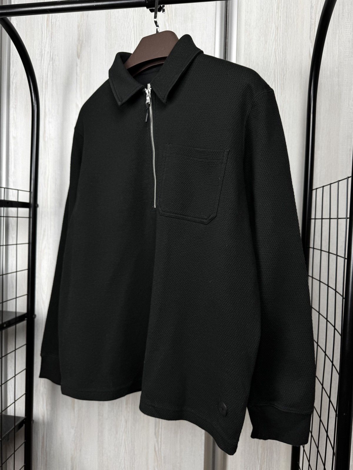 Folk Folk 1/4 Zip Black Jumper Mens Size M Sweater Size US M / EU 48-50 / 2 - 6 Thumbnail