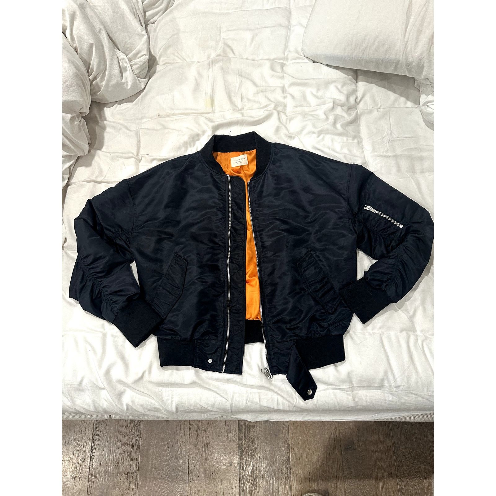 Fear of God Fear Of God 5th Collection 1987 Celtic Satin Half Zip
