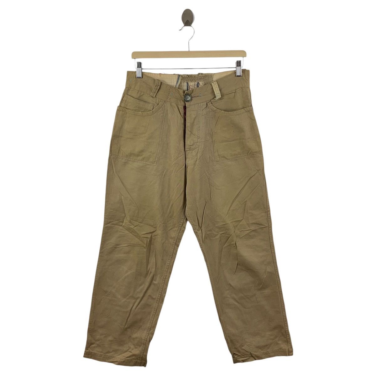 Japanese Brand GESSOU Japanesebrand cotton pants Size US 31 - 1 Thumbnail