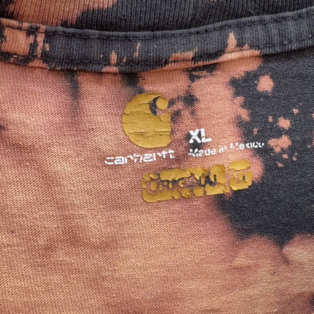 Carhartt CARHARTT WORK IN PROGRESS ACID WASH TSHIRT Size US XL / EU 56 / 4 - 11 Thumbnail