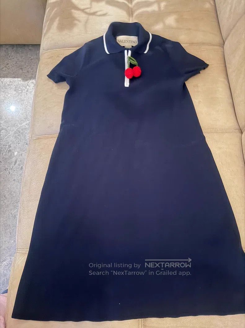 Valentino Valentino Cherry pendant polo dress Size XS / US 0-2 / IT 36-38 - 3 Thumbnail
