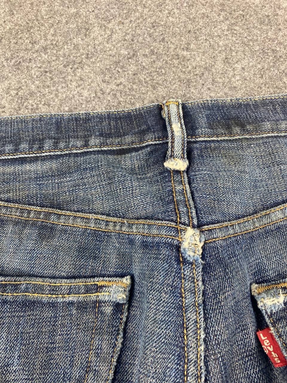 Levi's vintage levis 501 distressed denim nice design Size US 36 / EU 52 - 5 Thumbnail