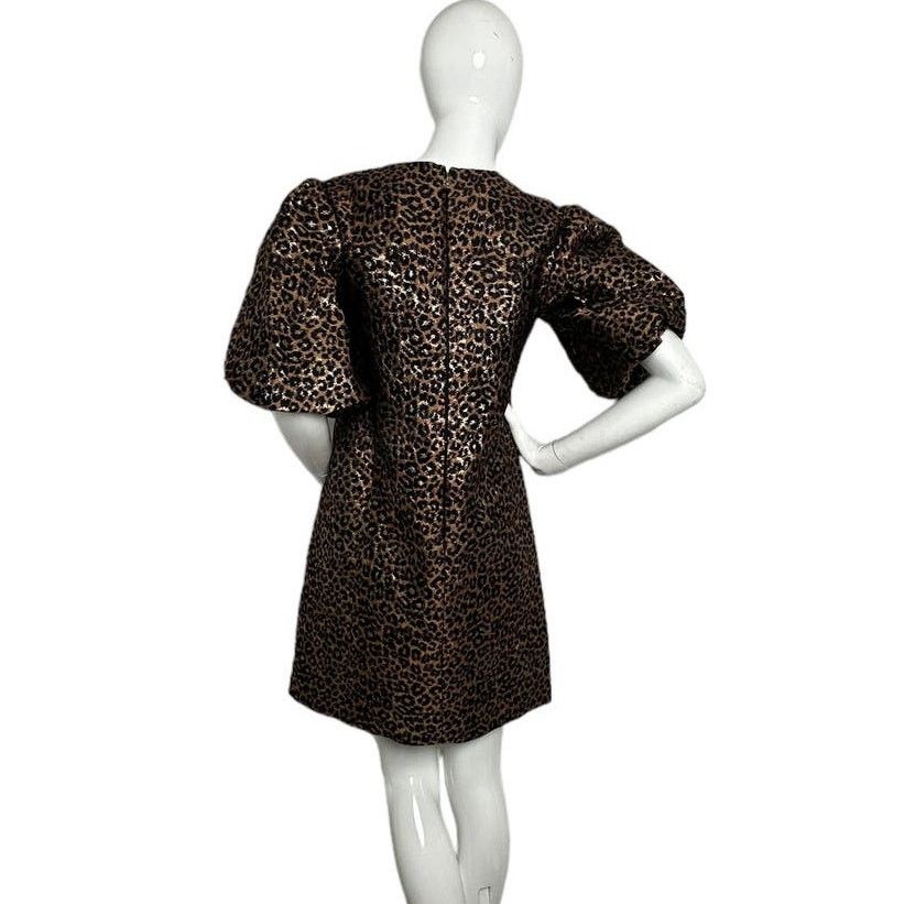Kate Spade Kate Spade Leopard Taxi Mainline Dress Bungalow Size 4 Size S / US 4 / IT 40 - 9 Thumbnail