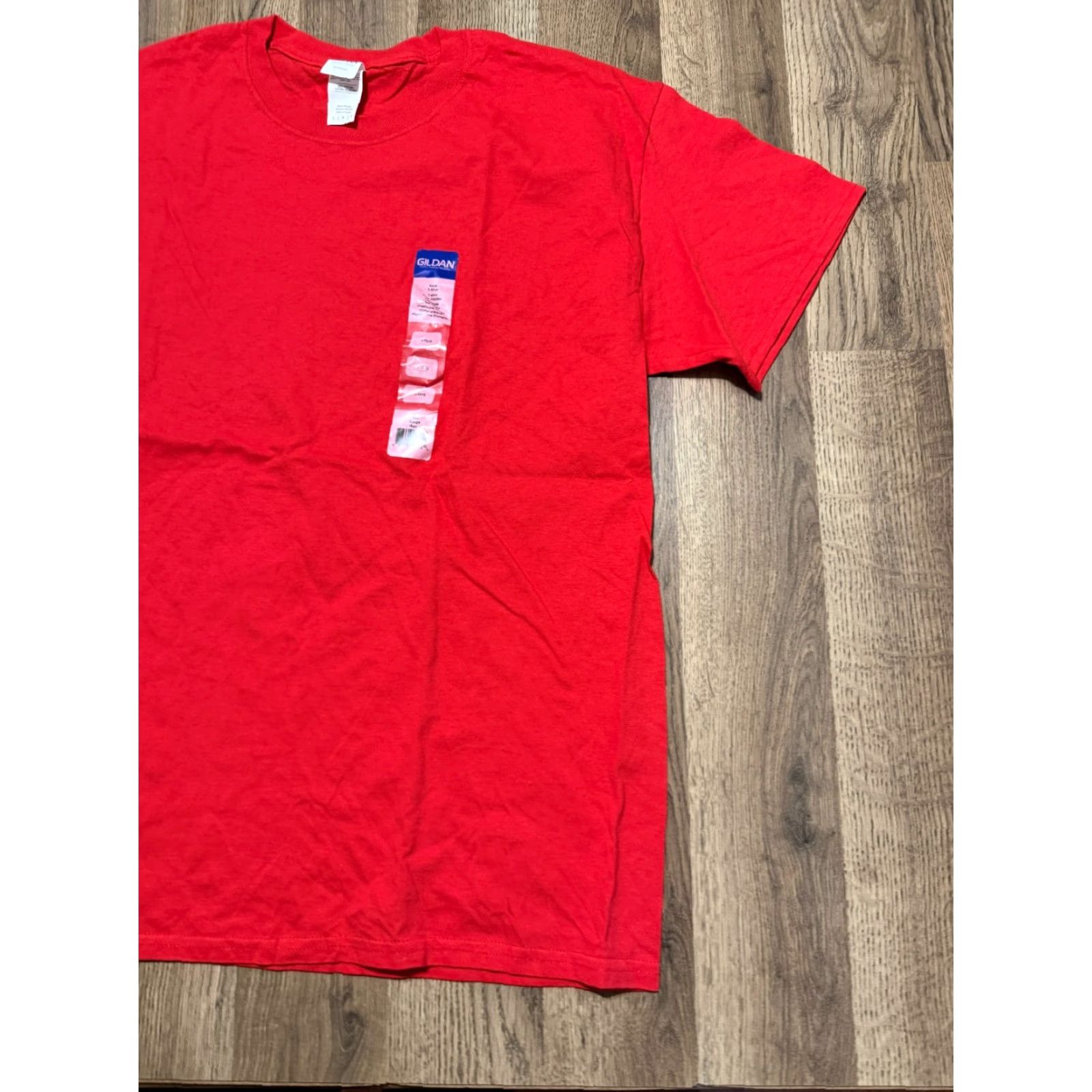 Gildan Gildan Shirts Men L Red Crew Neck Short Sleeve Basic Tees Casual Size US L / EU 52-54 / 3 - 3 Thumbnail