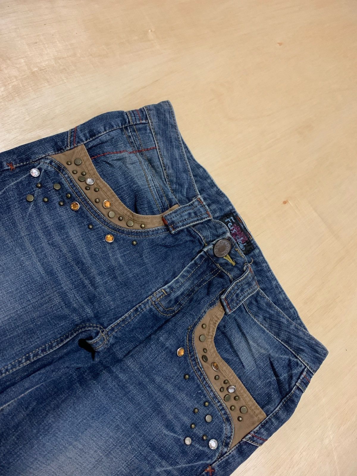 Hysteric Glamour × If Six Was Nine × Japanese Brand Flare Jeans The Platinum Mudmax Ifsixwasnine Style Bootcut Size US 32 / EU 48 - 6 Thumbnail