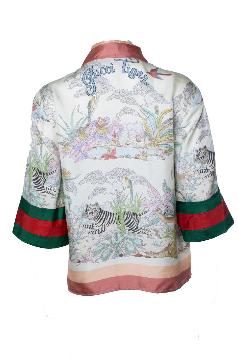 Gucci Gucci, limited edition tiger printed top Size S / US 4 / IT 40 - 2 Thumbnail