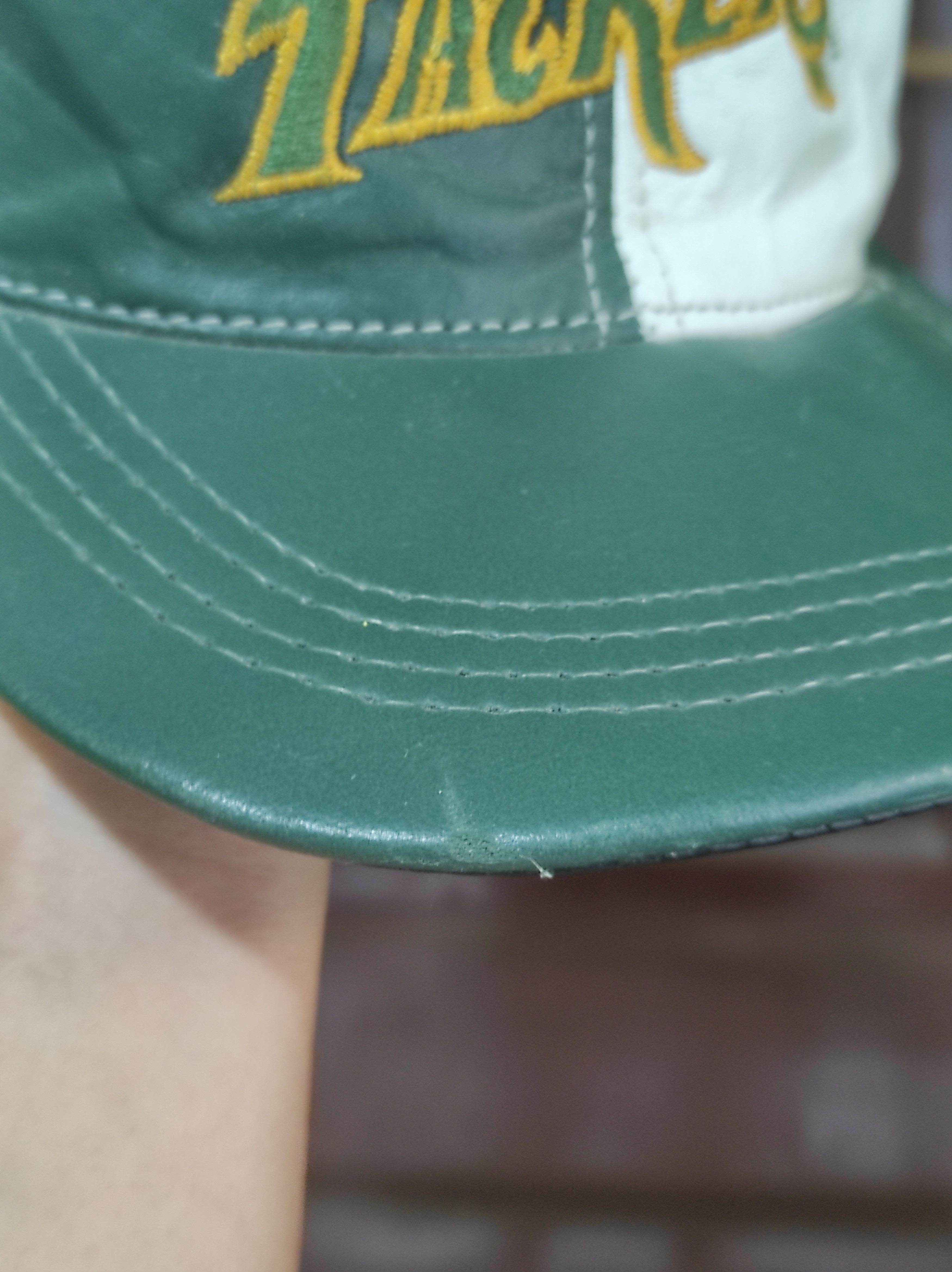 Vintage VTG Gpackers Leather Cap by Modern Size ONE SIZE - 9 Thumbnail