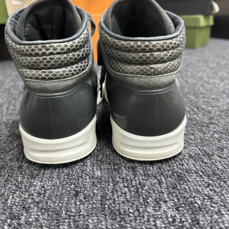 Gucci Gucci High-Top Sneakers for Men in Gray - Size US 9.5 / EU 42-43 - 3 Thumbnail