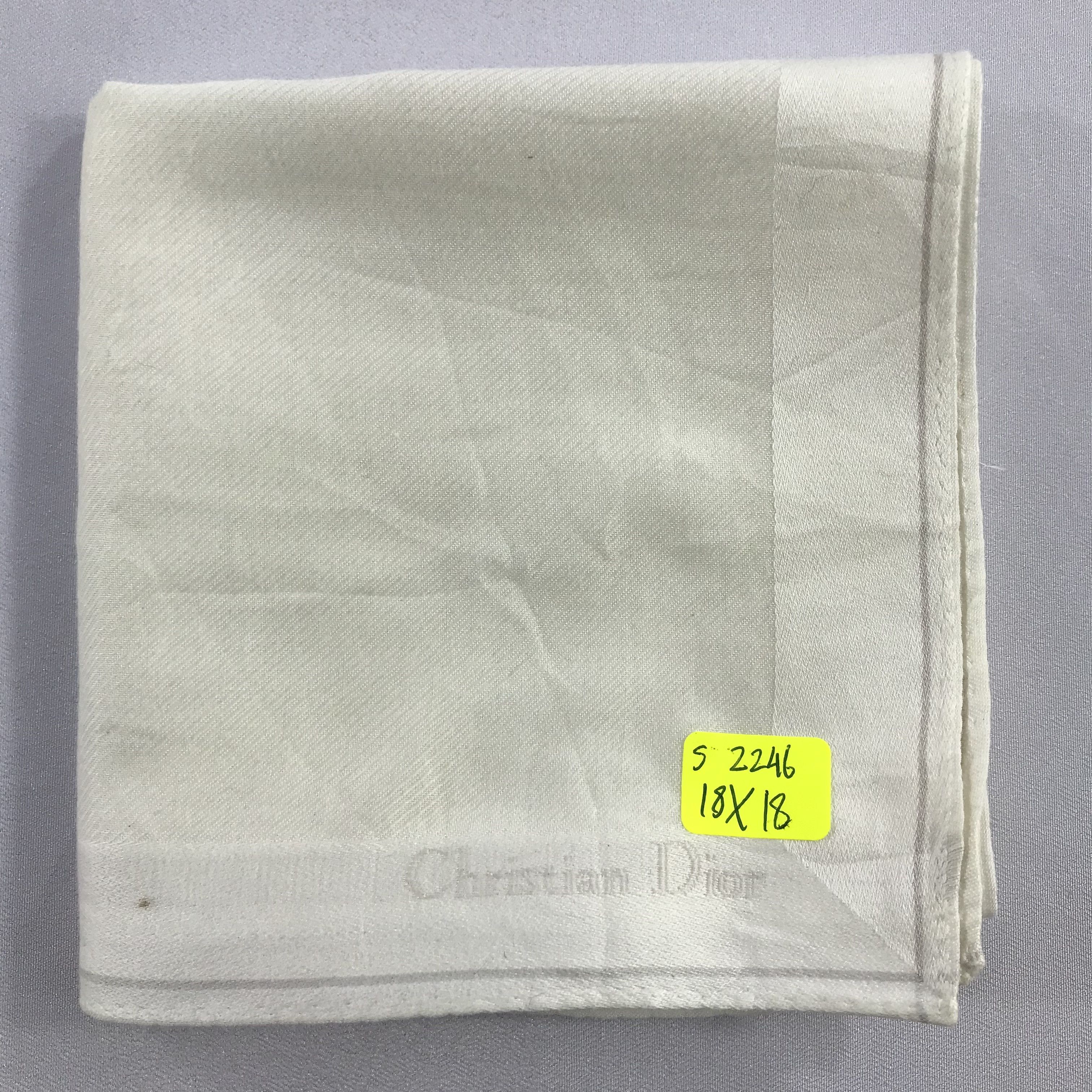 Vintage Christian Dior Bandana / Handkerchief / Neckerchief - S2246 Size ONE SIZE - 5 Thumbnail