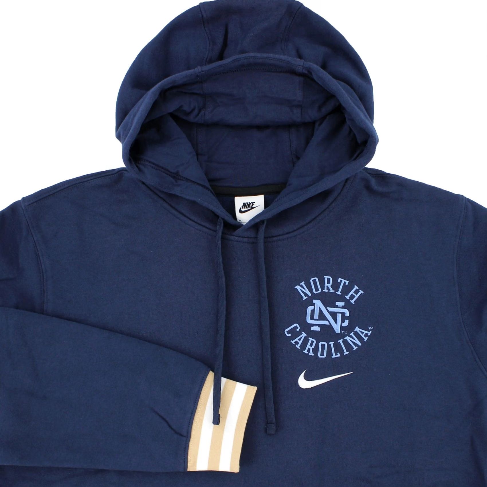 Nike Nike UNC Tar Heels Hoodie – Pullover, Hooded, Kangaroo Pocket, Navy, XL, FJ9806-419, Men’s, College Sportswear Size US XL / EU 56 / 4 - 2 Thumbnail