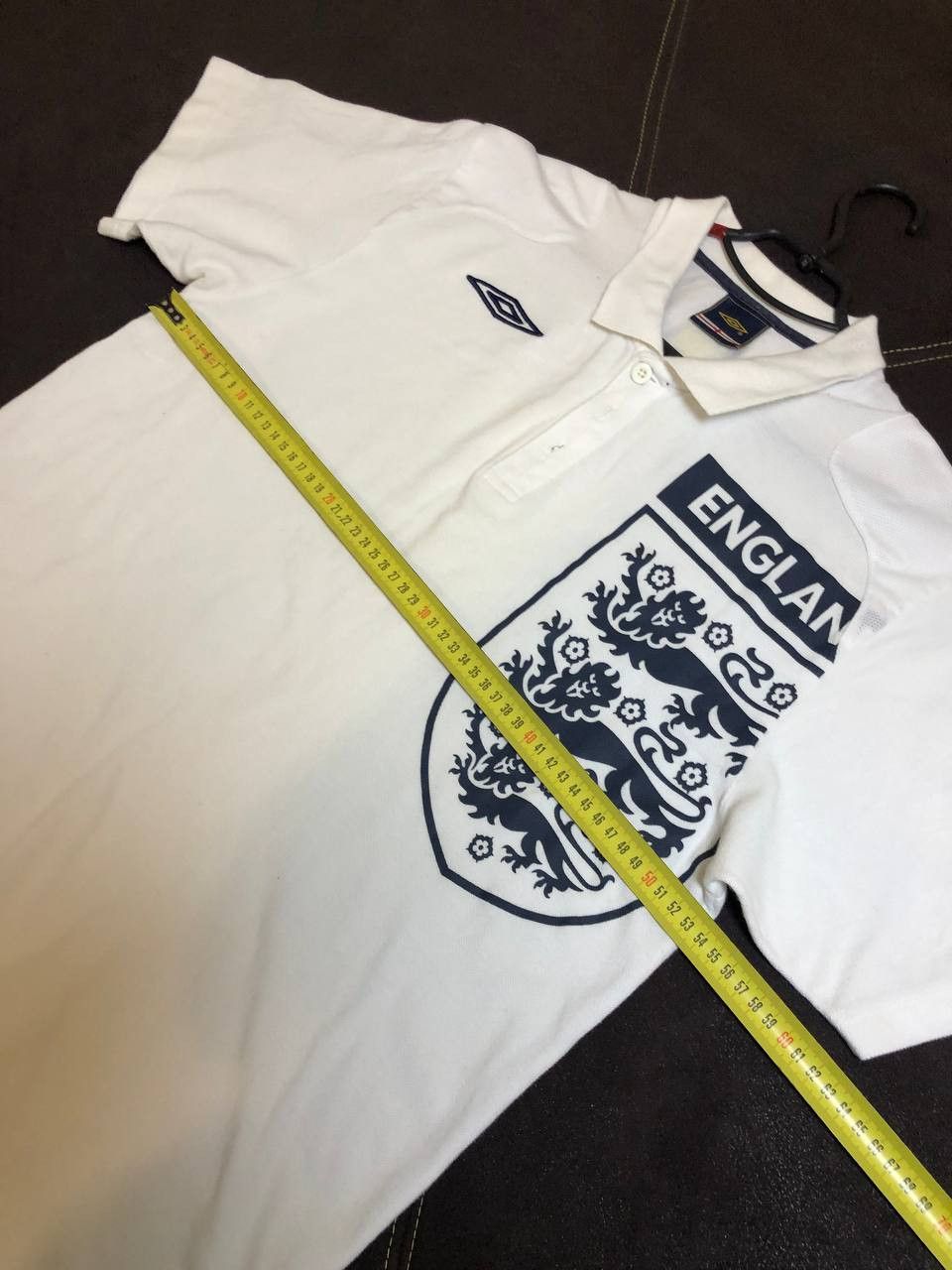Umbro ENGLAND TEAM FOOTBALL POLO SHIRT JERSEY TRAINING UMBRO Size US L / EU 52-54 / 3 - 11 Thumbnail