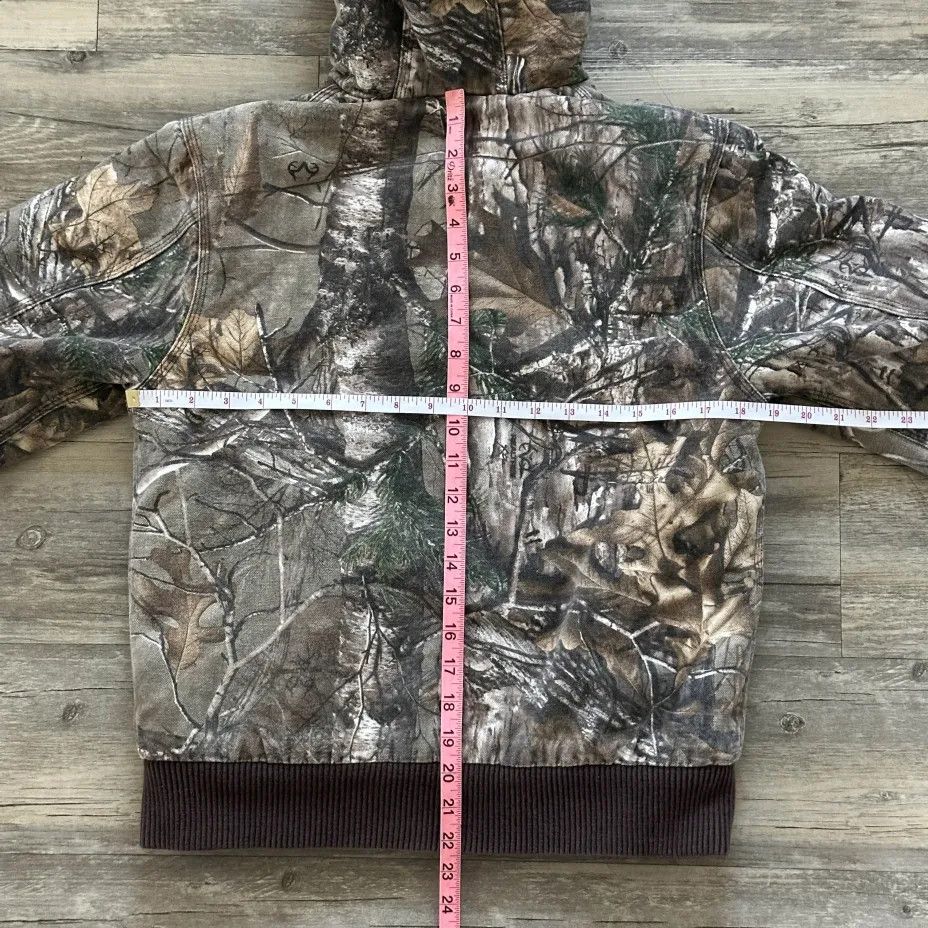 Carhartt Vintage Carhartt RealTree Camo Hooded Jacket Kids Size US M / EU 48-50 / 2 - 6 Thumbnail