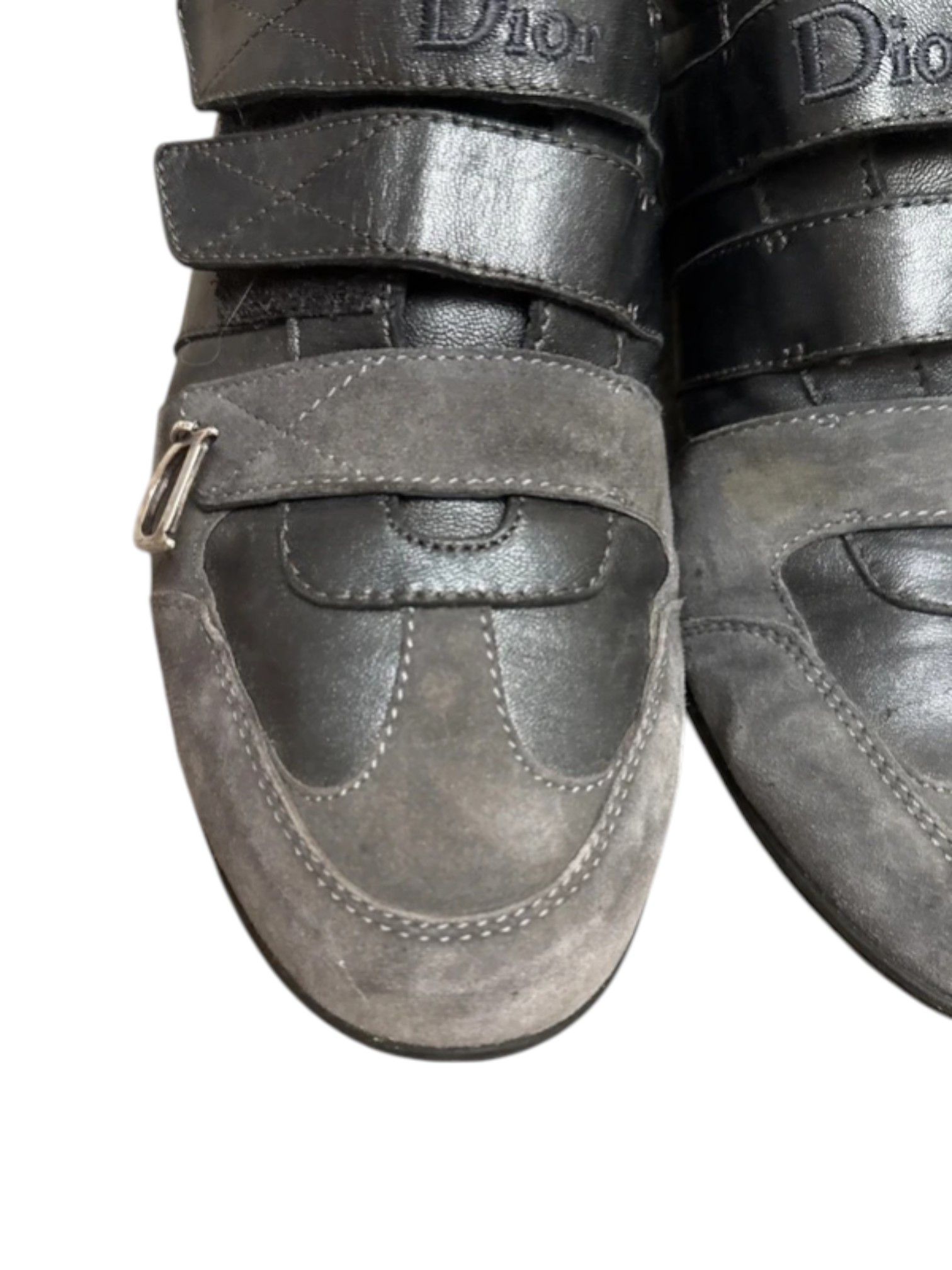 Dior Dior Homme by Leather Strap Sneakers TD0795 Size US 9 / IT 39 - 11 Thumbnail