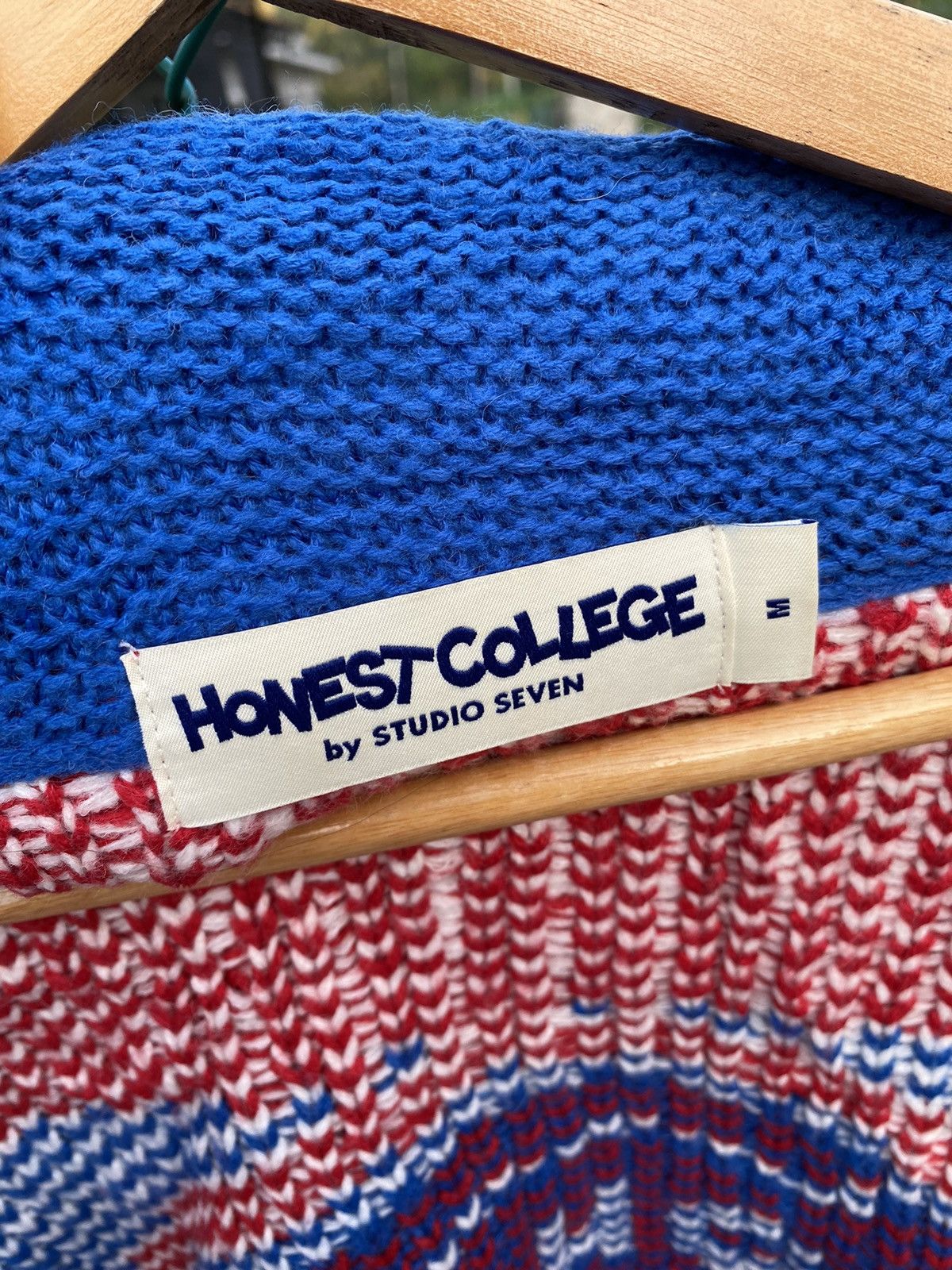 GU × Studio Seven AW24 Honest College X GU cable knit zip up jacket Size US M / EU 48-50 / 2 - 8 Thumbnail