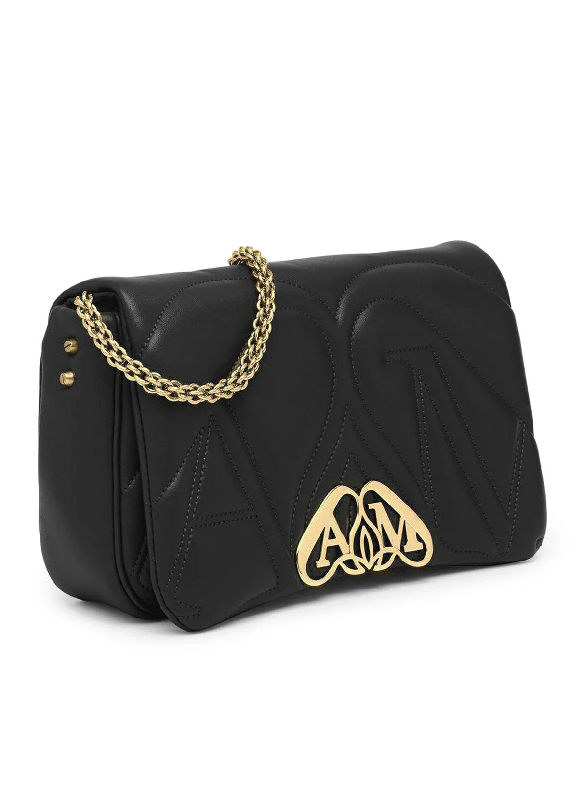 Alexander McQueen o1y0325 Size: OS / Handbag in Black Size ONE SIZE - 3 Thumbnail