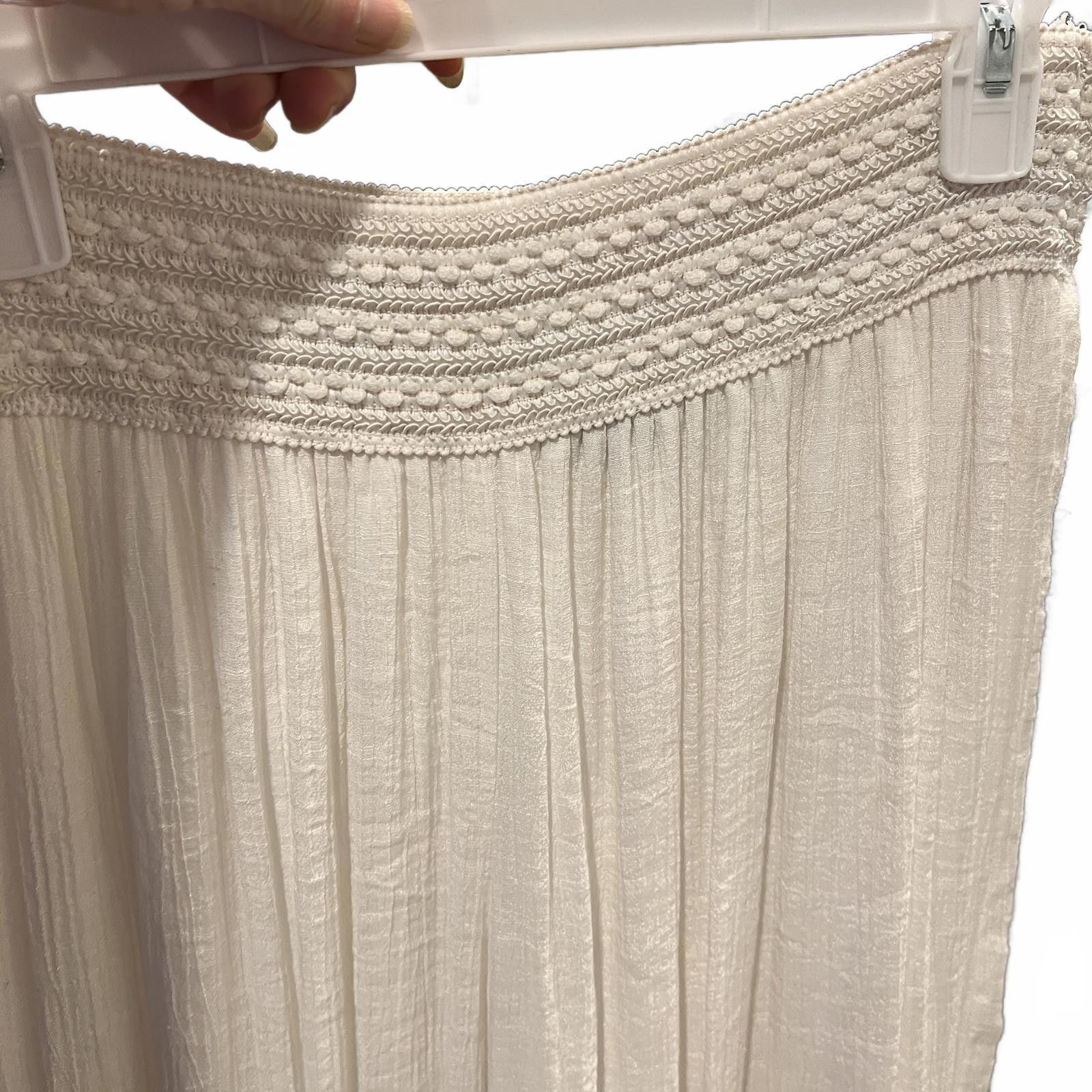 Alyx alyx Women's White Wide Leg Pants Size 40" / US 18 - 4 Thumbnail