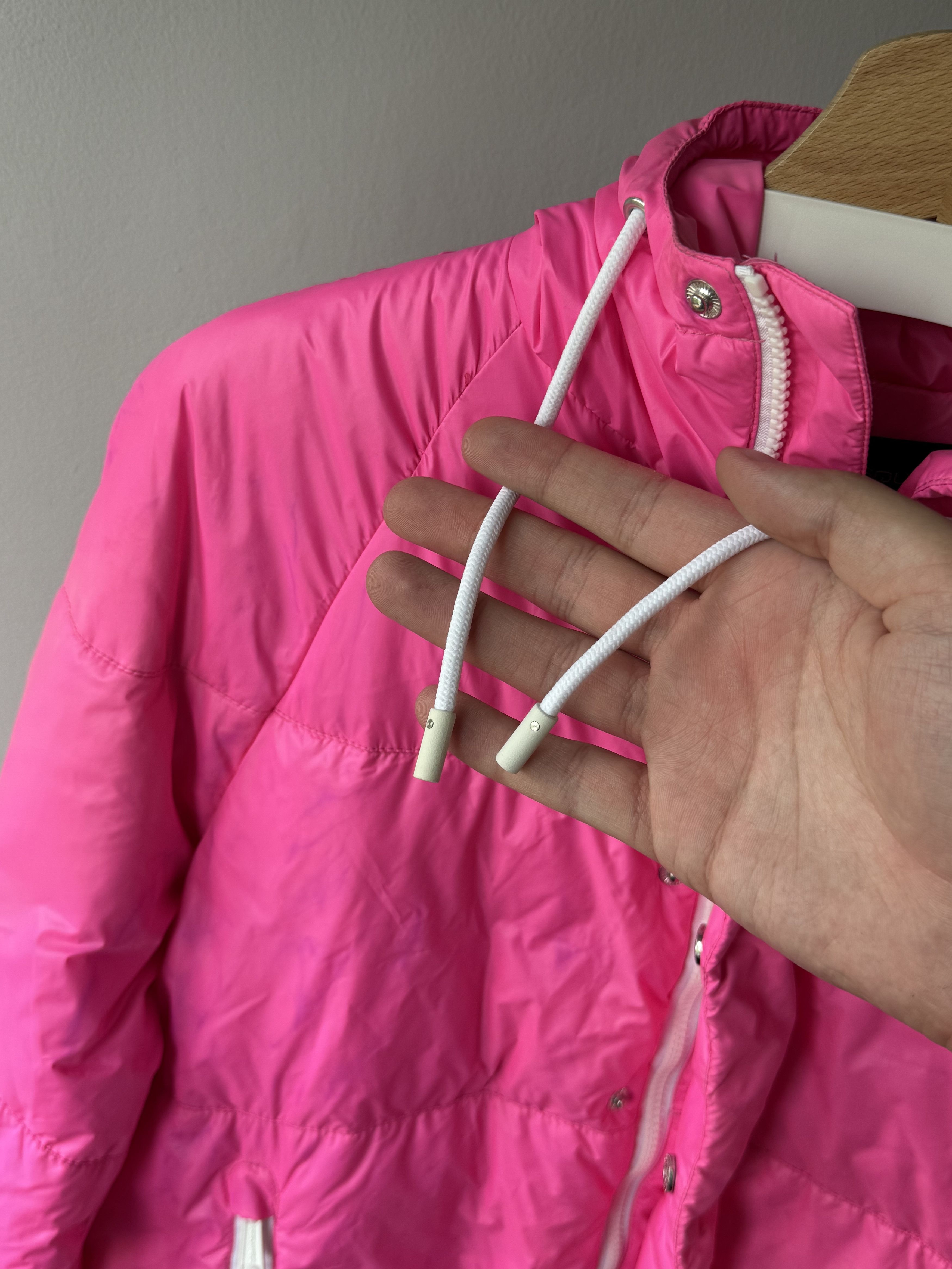 Dsquared2 Dsquared2 Pink Nylon Real Down Feather Puffer Padded Jacket Size US M / EU 48-50 / 2 - 19 Thumbnail