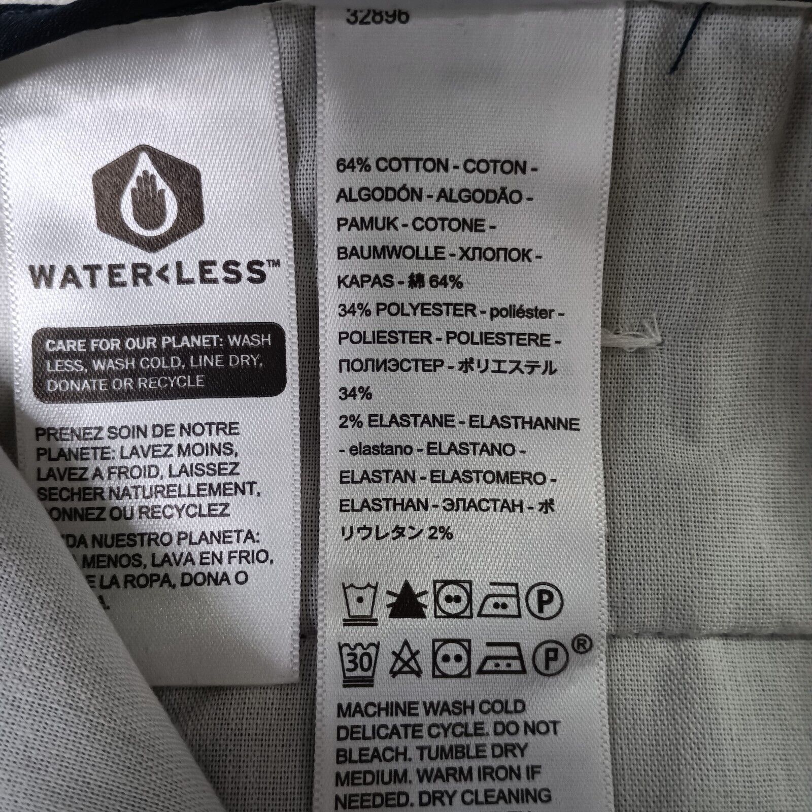 Dockers Dockers Easy Khakis Pants Men's 34x34 Black Classic Fit Size US 34 / EU 50 - 5 Thumbnail
