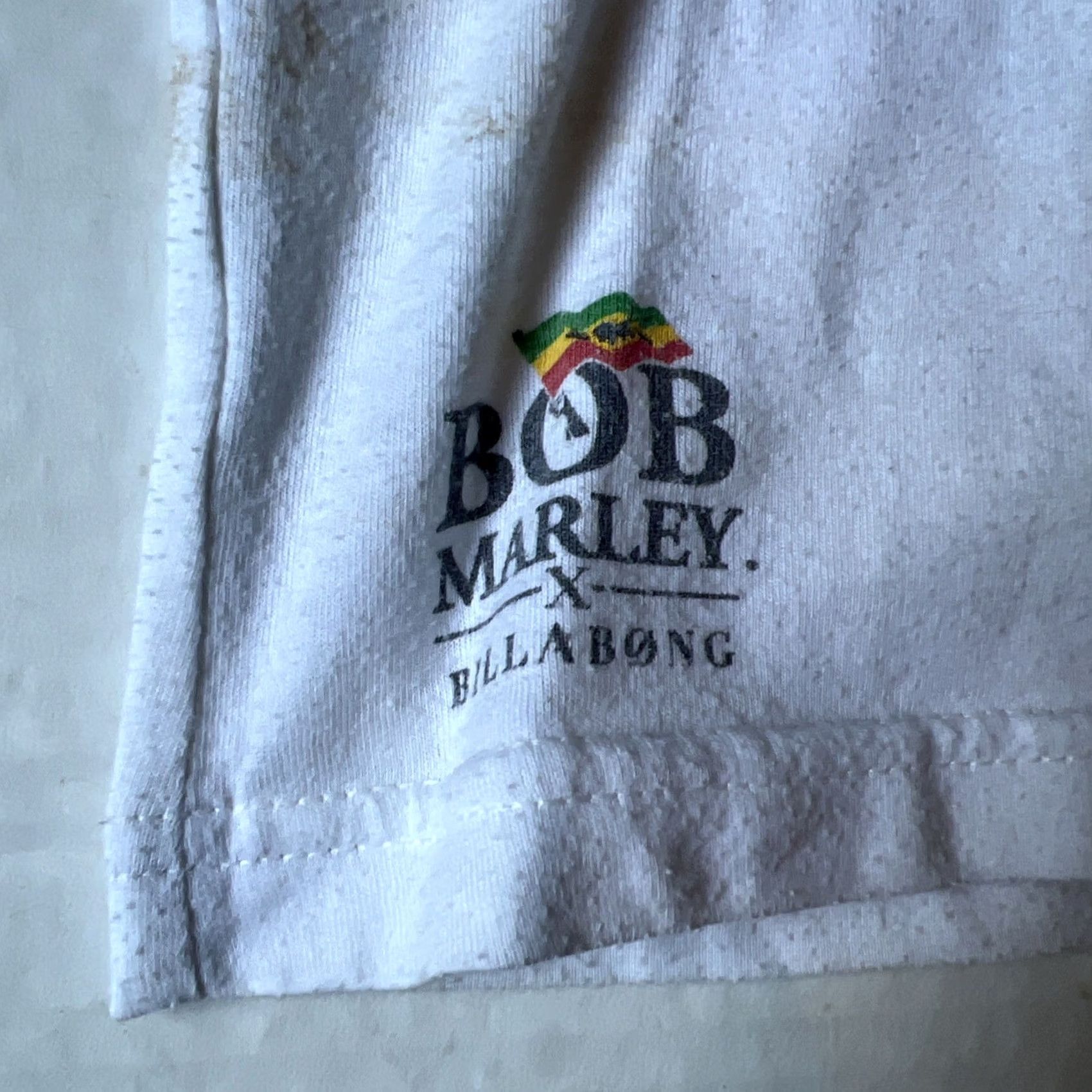 Billabong VINTAGE Bob Marley x Billabong Reggae Sun ‘Smile Jamaica’ Tank Top Shirt Small White Men Tank Top Shirt XS? Size US S / EU 44-46 / 1 - 3 Thumbnail