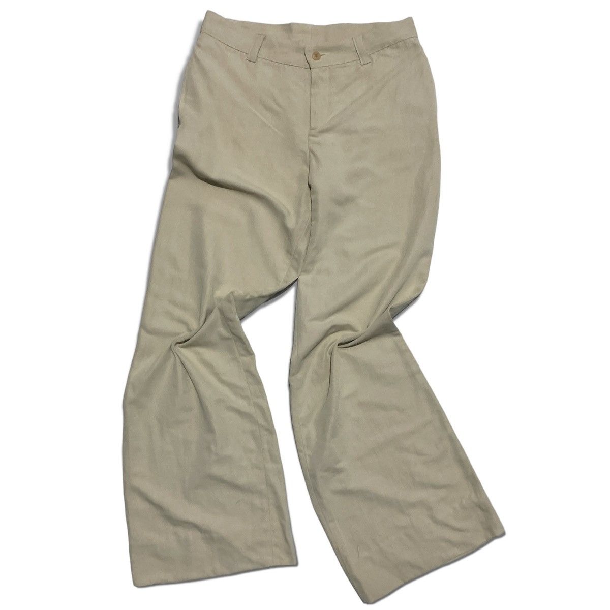 Jean Paul Gaultier Jean Paul Gaultier Spring/Summer 2003 Linen Rayon Trousers Size 25" / US 0 / IT 36 - 2 Thumbnail