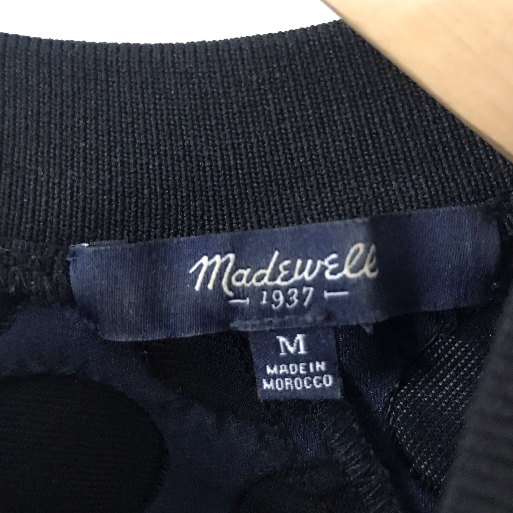 Madewell Madewell Blouse Womens M Mood Polka Dot Pullover Navy Blue High Low Long Sleeve Size M / US 6-8 / IT 42-44 - 3 Thumbnail