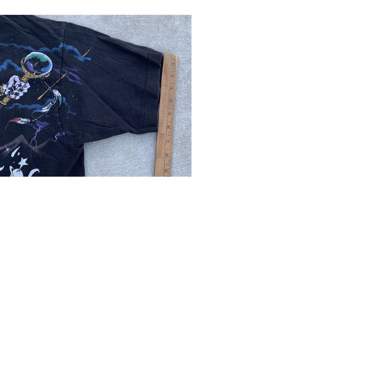 Liquid Blue VINTAGE Liquid Blue T-Shirt Men L Black 90s Graphic Front Back Single Stitch 100% Cotton USA Made Size L Size US L / EU 52-54 / 3 - 12 Thumbnail