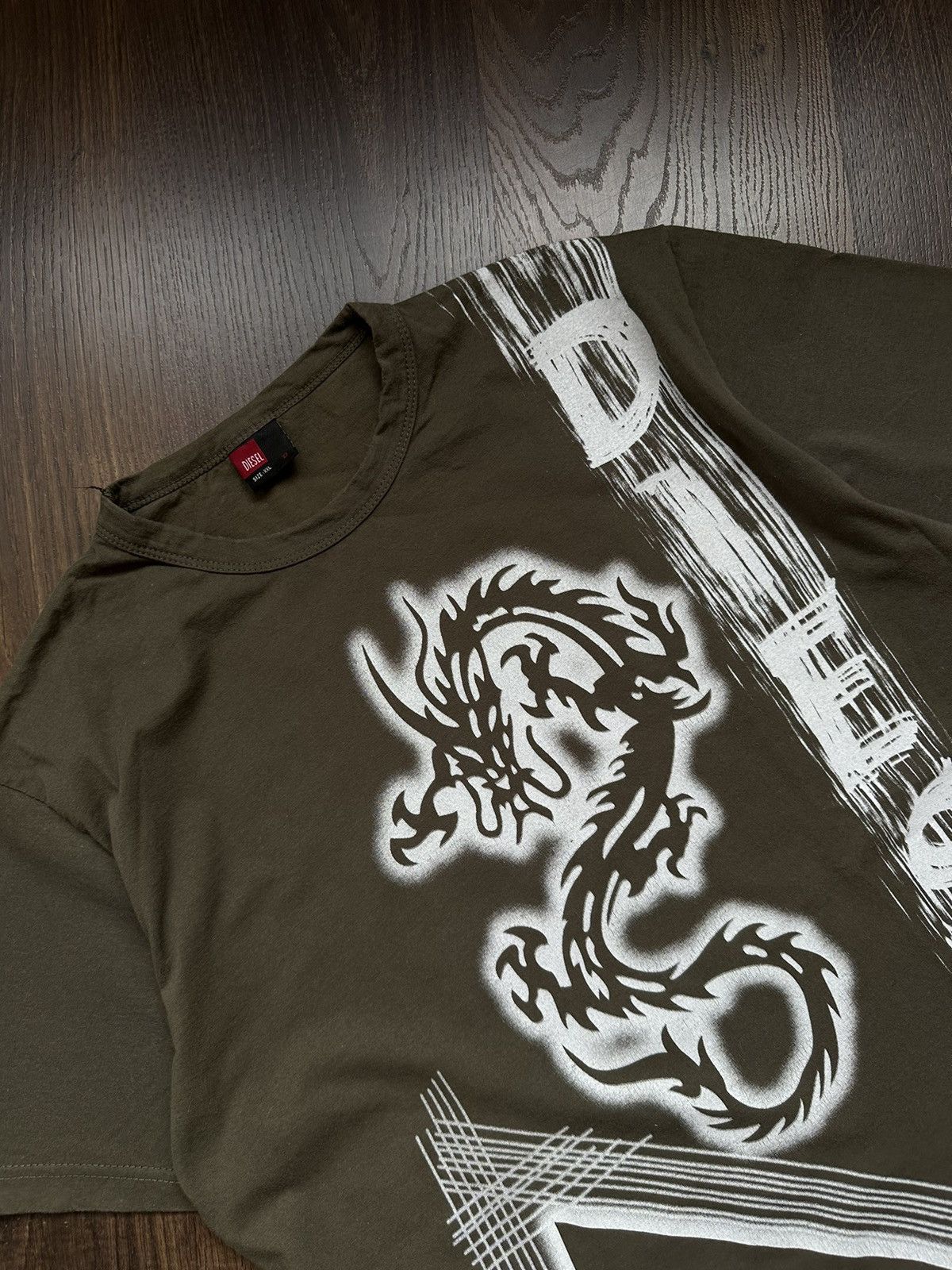 Affliction × Diesel × Vintage Vintage Retro Y2K Diesel Tee Tshirt Affliction Style XXL Size US XXL / EU 58 / 5 - 3 Thumbnail